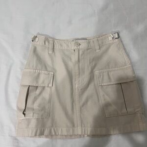 TNA Light Tan Mini Skirt